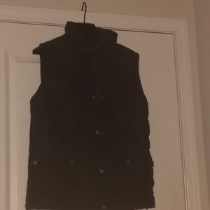 Black L.L. Bean vest